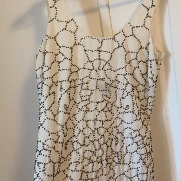 A|X Armani Exchange Beaded Shift White Dress - US 2 - Picture 4 of 7
